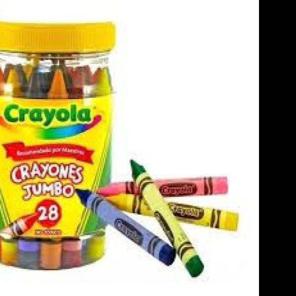 CRAYONES EST.C28 CRAYOLA JUMBO 520328 BOTE E.6 C.24